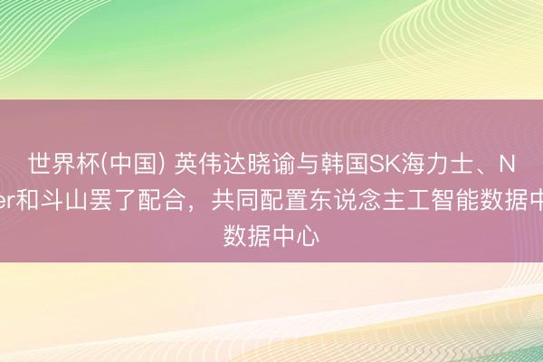 世界杯(中国) 英伟达晓谕与韩国SK海力士、Naver和斗山罢了配合，共同配置东说念主工智能数据中心